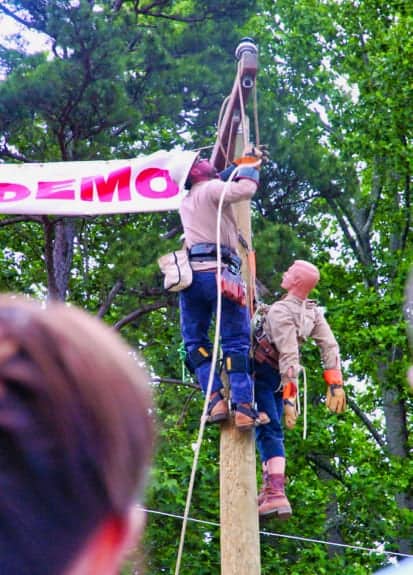 Pole Top Rescue Demo