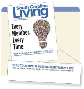 2022 YEC Annual Meeting registration card example.