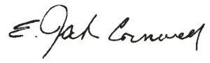E.Jack Cornwell signature