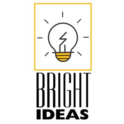 Bright Ideas light bulb illustration