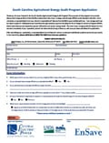 [PDF] South Carolina Agricultural Energy Audit Program Application