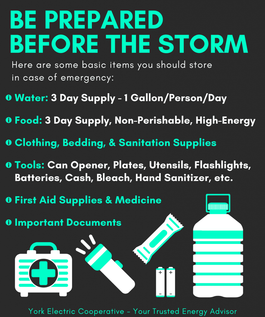 Storm Prep Kit infographic